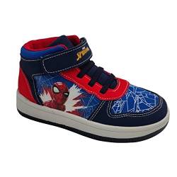 Schuhe Sneakers Hoch Blau Herbst Winter Spiderman, blau, 28 EU von Easy Shoes