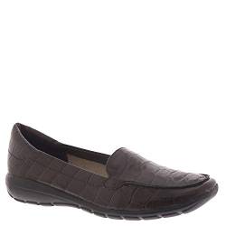 Easy Spirit Damen Seabide8 Loafer, Dunkelbraun-Krokodil, 10 X-Wide von Easy Spirit