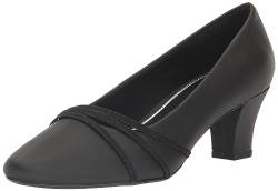 Easy Street Damen Cristiny Pumps, Schwarzer Satin, 35.5 EU von Easy Street