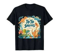 YoYo Saurus Funny Dinosaurier Friends T-Shirt von EatSleepFind