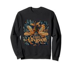 Zikaden-Invasion 2024 Sommer-Ernteschäden Sweatshirt von EatSleepFind