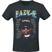 Eazy-E T-Shirt - Compton - S bis 3XL - für Männer - Größe L - schwarz  - Lizenziertes Merchandise! von Eazy-E