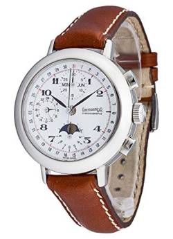 Eberhard & Co Herren-Armbanduhr Replica Calendrier Complet Chronograph Vollkalender Mondphase Analog Automatik 31039.1 CP von Eberhard