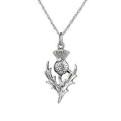 Schottische Distel Kette aus Sterling Silber - The Scottish Thistle von Eburya