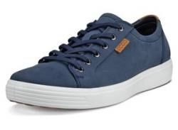 Sneaker ECCO "ECCO Soft 7M" Gr. 40, blau (marine) Herren Schuhe Schnürhalbschuhe von Ecco