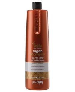 Echosline Seliar, Echos Line, Nährendes Shampoo mit Leinsamenöl, Seide & Argan, 1000 ml von Echosline