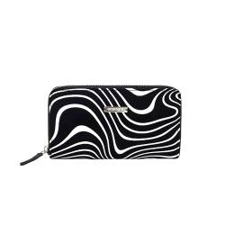 Eco Right Canvas Geldbörse für Frauen mit Reißverschluss, 100% Bio-Baumwolle, Geldbörse für Frauen mit Kartenhalter und Handytasche, Clutches for Women & Gifts for Women Wallet von Eco Right