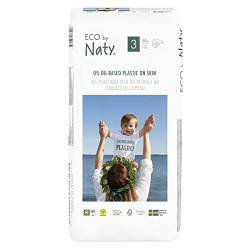 Naty Luiers Maat 3 Midi (4-9 kg) 50 stuks von Eco by Naty