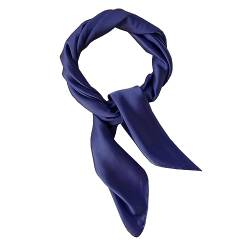 Ecroon Damen Seide Gefühl Schal Halstuch Stirnbänder Seidenschal Seidentuch Bandana Taschentuch Handgelenk von Ecroon