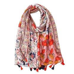 Ecroon Schal Kopftücher Halstuch Elegante Stolen Damen Pashmina Warmer Leicht Schal für den Winter von Ecroon