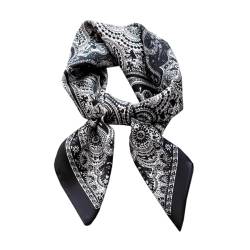 Ecrron Damen Scarf Schal Seide Gefühl Frauen Elegant Bandana Leicht Schals Tücher Stolen Ladie Geschenk Kopftücher von Ecroon