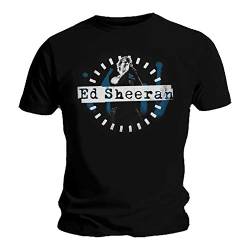 Ed Sheeran Herren T-Shirt Schwarz Schwarz Gr. M, Schwarz von Ed Sheeran