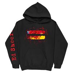 Ed Sheeran Kapuzenpullover Equals Logo Nue offiziell Herren Schwarz Pullover Arm, XXL von Ed Sheeran