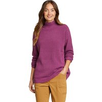 Eddie Bauer ® Alpine Route Pullover mit Rollkragen Damen Violett Gr. L von Eddie Bauer