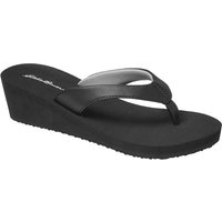 Eddie Bauer ® Break Point Wedges Pantolette Damen Schwarz Gr. 11 von Eddie Bauer