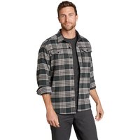 Eddie Bauer ® Chopper Flanellhemd Herren Grau Gr. S von Eddie Bauer