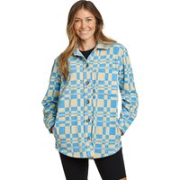 Eddie Bauer ® Chutes 2.0 Fleecejacke Damen Blau Gr. S von Eddie Bauer