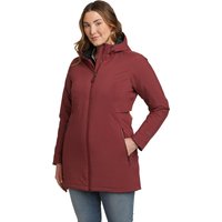 Eddie Bauer ® Cloud Cap Stretch Trenchcoat - isoliert Damen Rot Gr. XL von Eddie Bauer