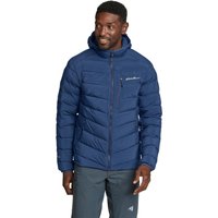 Eddie Bauer ® Downlight Freefuse Daunenjacke mit Kapuze Herren Blau Gr. S von Eddie Bauer