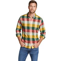 Eddie Bauer ® Eddie’s Favorite Flanellhemd - Relaxed Fit - kariert Herren Grün Gr. XXL von Eddie Bauer