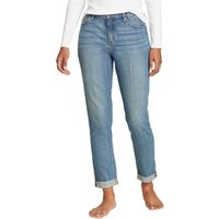 Eddie Bauer ® Elysian Boyfriend Jeans - Slim Leg Damen Blau Gr. 10 von Eddie Bauer