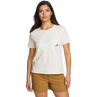 Eddie Bauer ® Everyday Essential T-Shirt Damen Beige Gr. L von Eddie Bauer