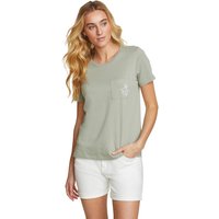 Eddie Bauer ® Everyday Essential T-Shirt Damen Grün Gr. S von Eddie Bauer