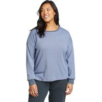 Eddie Bauer ® Favorite Langarmshirt - gestreift Damen Blau Gr. XS von Eddie Bauer