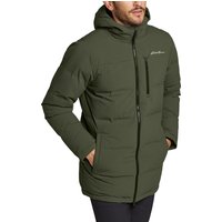 Eddie Bauer ® GLACIER PEAK STRETCH DAUNENPARKA mit Kapuze Herren Grün Gr. S von Eddie Bauer