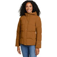 Eddie Bauer ® Glacier Peak Daunenjacke mit Kapuze Damen Rot Gr. XS von Eddie Bauer