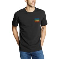 Eddie Bauer ® Graphic T-Shirt EB Pride Herren Schwarz Gr. M von Eddie Bauer