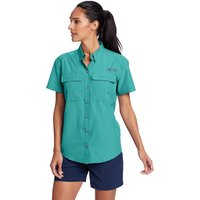 Eddie Bauer ® Guide Bluse - Kurzarm Damen Grün Gr. XS von Eddie Bauer