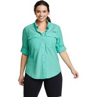 Eddie Bauer ® Guide Bluse - Langarm Damen Grün Gr. XL von Eddie Bauer