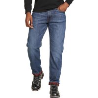 Eddie Bauer ® H2LOW Flex Jeans mit Flanellfutter Herren Blau Gr. 36 Länge 32 von Eddie Bauer