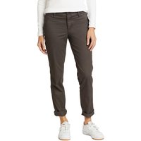 Eddie Bauer ® Legend Wash Boyfriend Hose - Slim Fit Damen Grau Gr. 8 von Eddie Bauer