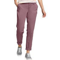 Eddie Bauer ® Legend Wash Boyfriend Hose - Slim Fit Damen Violett Gr. 6 von Eddie Bauer