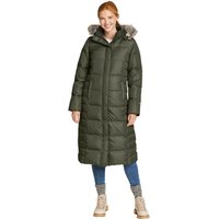 Eddie Bauer ® Lodge Daunenmantel mit Kapuze Damen Grün Gr. L von Eddie Bauer