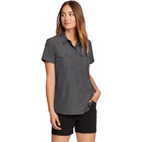 Eddie Bauer ® Mountain Ripstop Bluse - kurzarm Damen Grau Gr. XS von Eddie Bauer