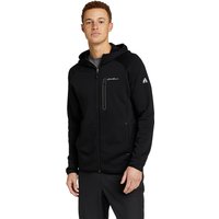 Eddie Bauer ® Outpace Flex Fleecejacke mit Kapuze Herren Schwarz Gr. XXL von Eddie Bauer