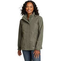 Eddie Bauer ® Rainfoil Regenjacke - packbar Damen Grün Gr. L von Eddie Bauer