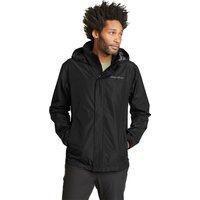 Eddie Bauer ® Rainfoil Regenjacke - packbar Herren Schwarz Gr. L von Eddie Bauer