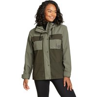 Eddie Bauer ® Rainfoil Utility Regenjacke Damen Grün Gr. XL von Eddie Bauer