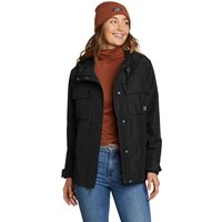 Eddie Bauer ® Rainfoil Utility Regenjacke Damen Schwarz Gr. S von Eddie Bauer