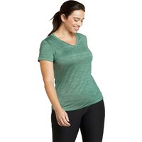 Eddie Bauer ® Resolution Guide T-Shirt mit V-Ausschnitt Damen Grün Gr. XS von Eddie Bauer