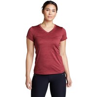 Eddie Bauer ® Resolution Guide T-Shirt mit V-Ausschnitt Damen Rot Gr. XL von Eddie Bauer