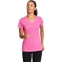 Eddie Bauer ® Resolution Guide T-Shirt mit V-Ausschnitt Damen Rot Gr. XL von Eddie Bauer