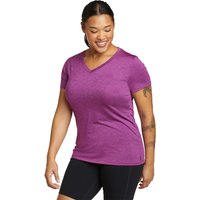 Eddie Bauer ® Resolution Guide T-Shirt mit V-Ausschnitt Damen Violett Gr. XS von Eddie Bauer