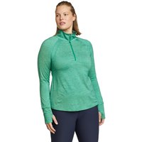 Eddie Bauer ® Resolution Langarmshirt mit 1/4-Reißverschluss Damen Grün Gr. XS von Eddie Bauer