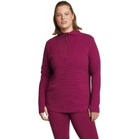 Eddie Bauer ® Thermal Tech Langarmshirt mit 1/4-Reißverschluss Damen Rot Gr. S von Eddie Bauer