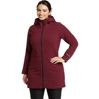 Eddie Bauer ® Windfoil Thermal Trenchcoat Damen Rot Gr. S von Eddie Bauer